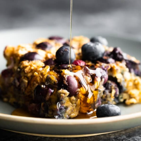 Blueberry Baked Oatmeal